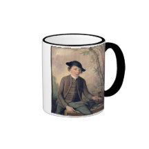 A Young Man Gutting Fish, 1782 (panel) Coffee Mug