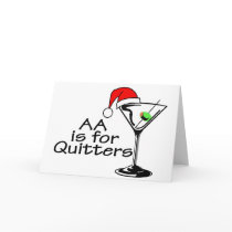 AA Is For Quitters cards by CelebrationZazzle AA Is For Quitters cards