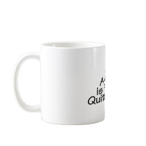 AA Is For Quitters Christmas Martini Coffee Mugs