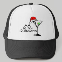 AA Is For Quitters hats