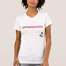 AA LOGO Block Red, Womens Fitted T T-shirts