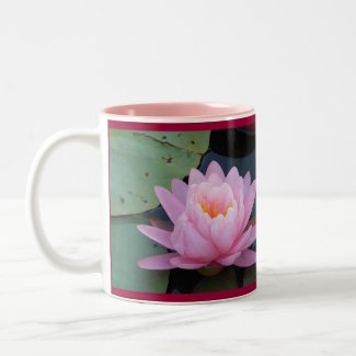AA- Pink Water Lily Mug mug