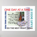 aa slogans poster12serenity prayer