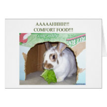 AAAAHHHH! Comfort Food! Card