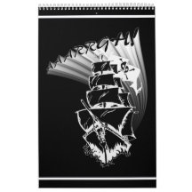 ¡AAAARGH! ¡Sea un barco pirata! Calendarios