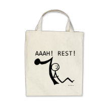 Aaah Rest! Canvas Bag