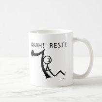 Aaah Rest! mugs