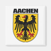 Aachen Fridge Magnet