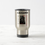 AADANIS:BLACK GENOCIDE TRAVEL MUG