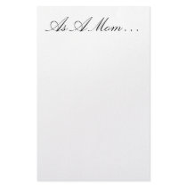aam As A Mom . . . stationery
