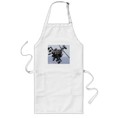 Aapache Attack Helicopter Aprons by prideandvalor