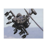 Aapache Attack Helicopter Postcard