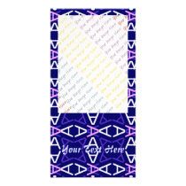 AaParade Blue Dusk Photo Card Template