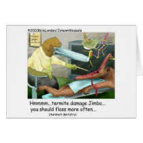 Aardvark Dentistry Funny Gifts & Collectibles cards by beardiethor123 Aardvark Dentistry Funny Gifts & Collectibles cards