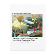 Aardvark Dentistry Funny Gifts & Collectibles postcards