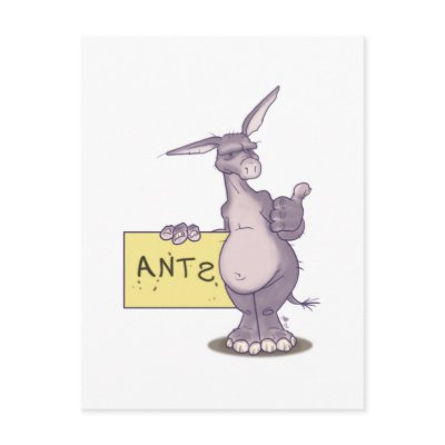 Aardvark Postcard by pyromancy