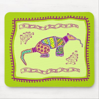 Aardvark Quilt Mouse Pads by LiveSimply