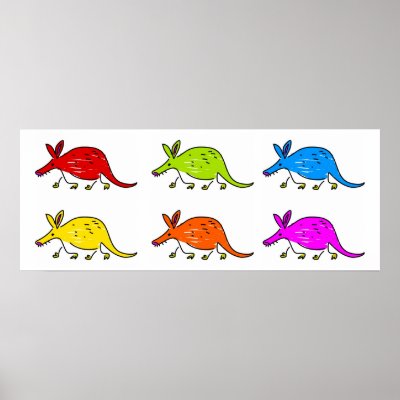 Aardvarks Posters by prawny