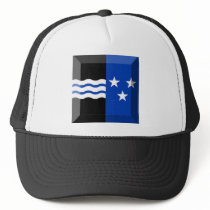 Aargau Flag Gem Mesh Hat
