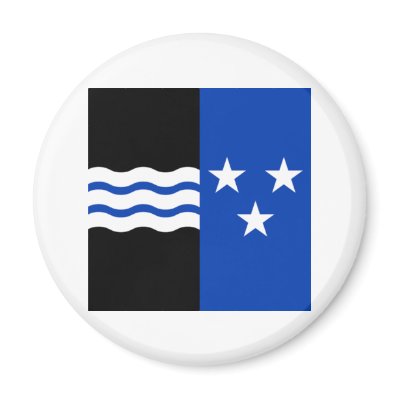 Aargau Flag Fridge Magnet by Vexillophile