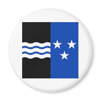 Aargau Flag magnets by Vexillophile Aargau Flag magnets