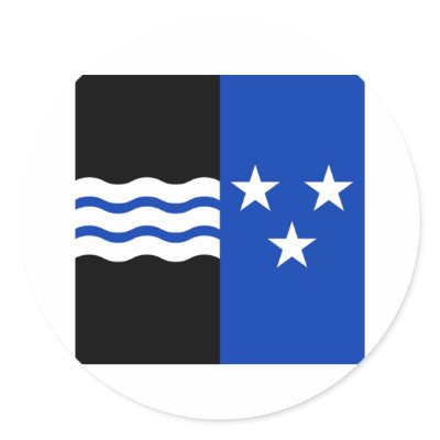 Aargau Flag Stickers by Vexillophile