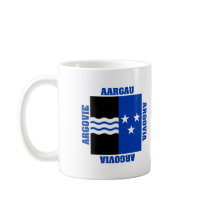 Aargau Switzerland Canton Flag mugs