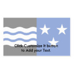 Aargau, Switzerland flag Business Card Template