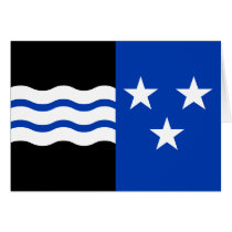 Aargau, Switzerland flag Greeting Cards