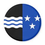 Aargau, Switzerland flag magnets