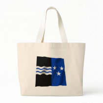 Aargau Waving Flag Canvas Bags