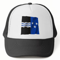 Aargau Waving Flag hats by Vexillophile Aargau Waving Flag hats