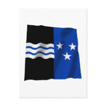 Aargau Waving Flag Postcards