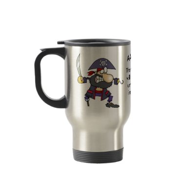 Aargh!  Pirate Mug by TrevorStar