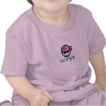 Aargh Pirate Skull Toddler Girl Tees