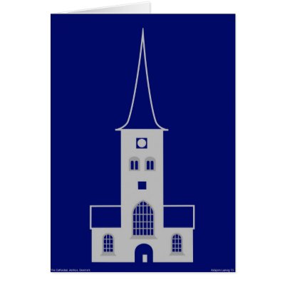 Aarhus Cathedral Cards by lonvig