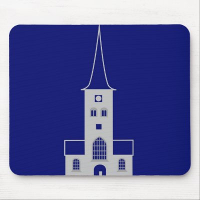 Aarhus Cathedral Mouse Mats by lonvig