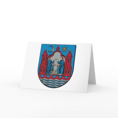 AArhus City Coat of Arms Greeting Card by FlagTshirts