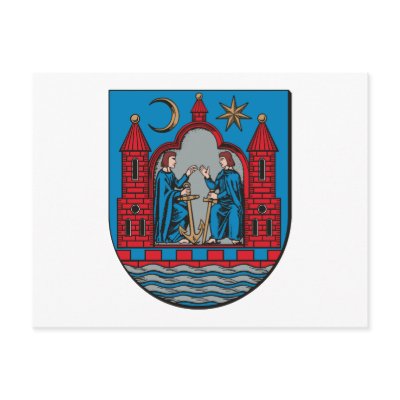 AArhus City Coat of Arms Postcard by FlagTshirts