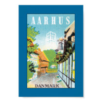 Aarhus Danmark (canvas) posters