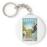 Aarhus Danmark Key Chains
