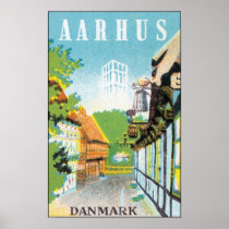 AARHUS, Danmark Poster