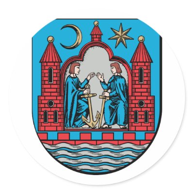aarhus, Denmark Stickers by bestflag