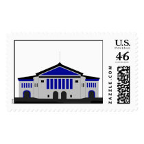 Aarhus Theater - grey postage