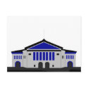 Aarhus Theater - grey postcards by lonvig Aarhus Theater - grey postcards