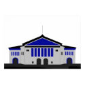 Aarhus Theater - grey posters by lonvig Aarhus Theater - grey posters