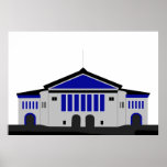 Aarhus Theater - grey Print
