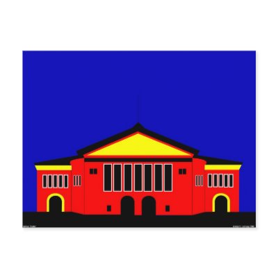 Aarhus Theater Postcards by lonvig