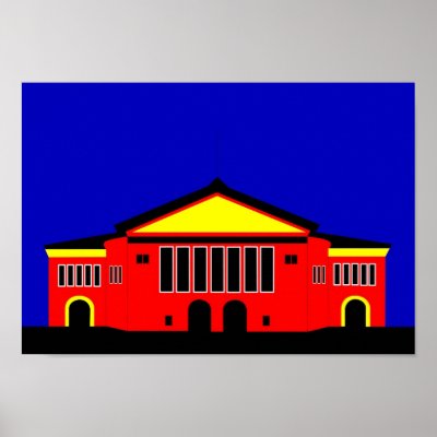Aarhus Theater Poster by nykredit
