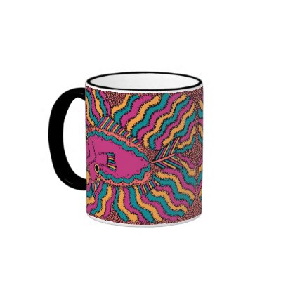 Aarl - Fish Spring Season Coffee Mugs by sekodesigns
